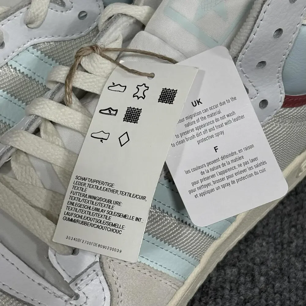 Adidas Top Ten RB Shoes Mens Size 10 White Light Blue High Top Basketball GV6626